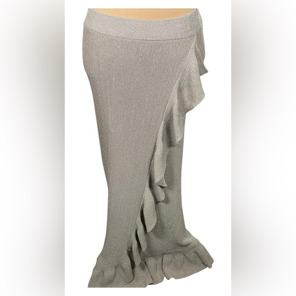 House of Harlow 1960 Metallic Skirt Set NWT Small - Picture 5 of 15